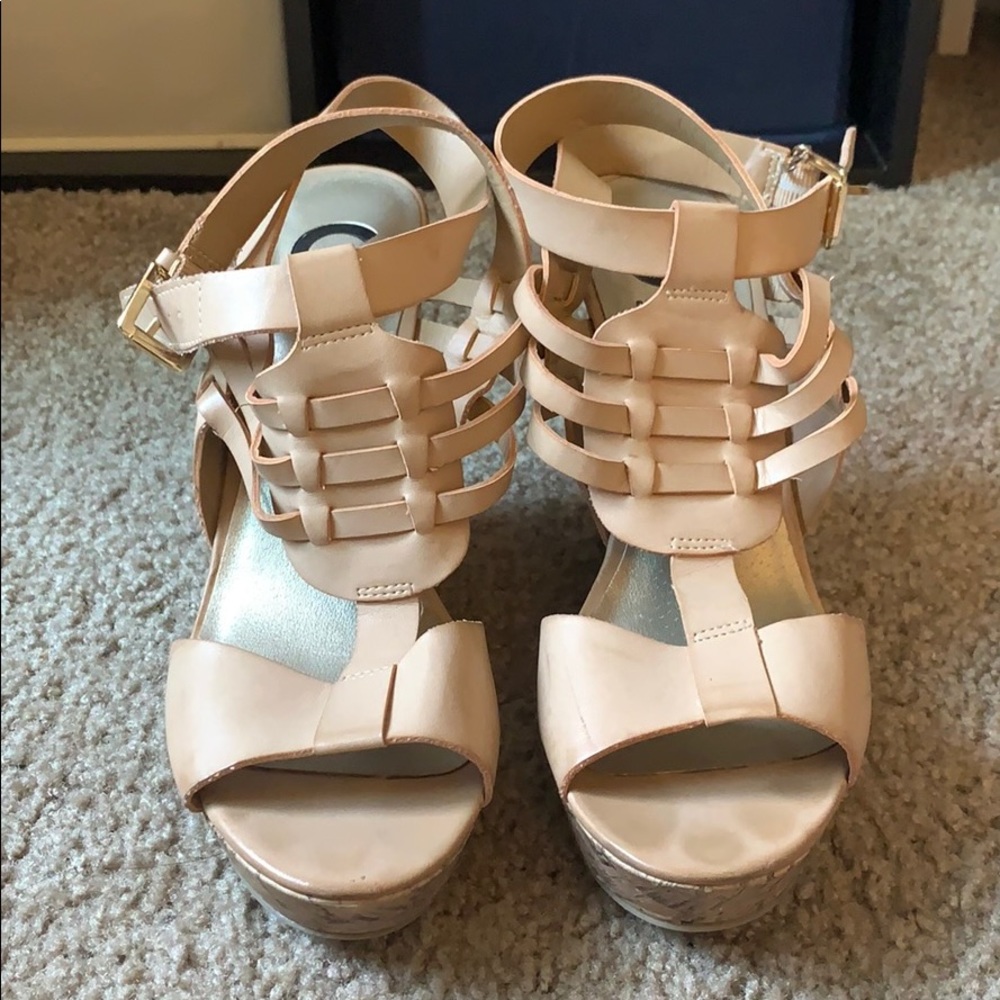 Tan Wedges -Women’s Size 9